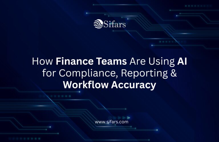 How Finance Teams Are Using AI for Compliance, Reporting & Workflow Accuracy