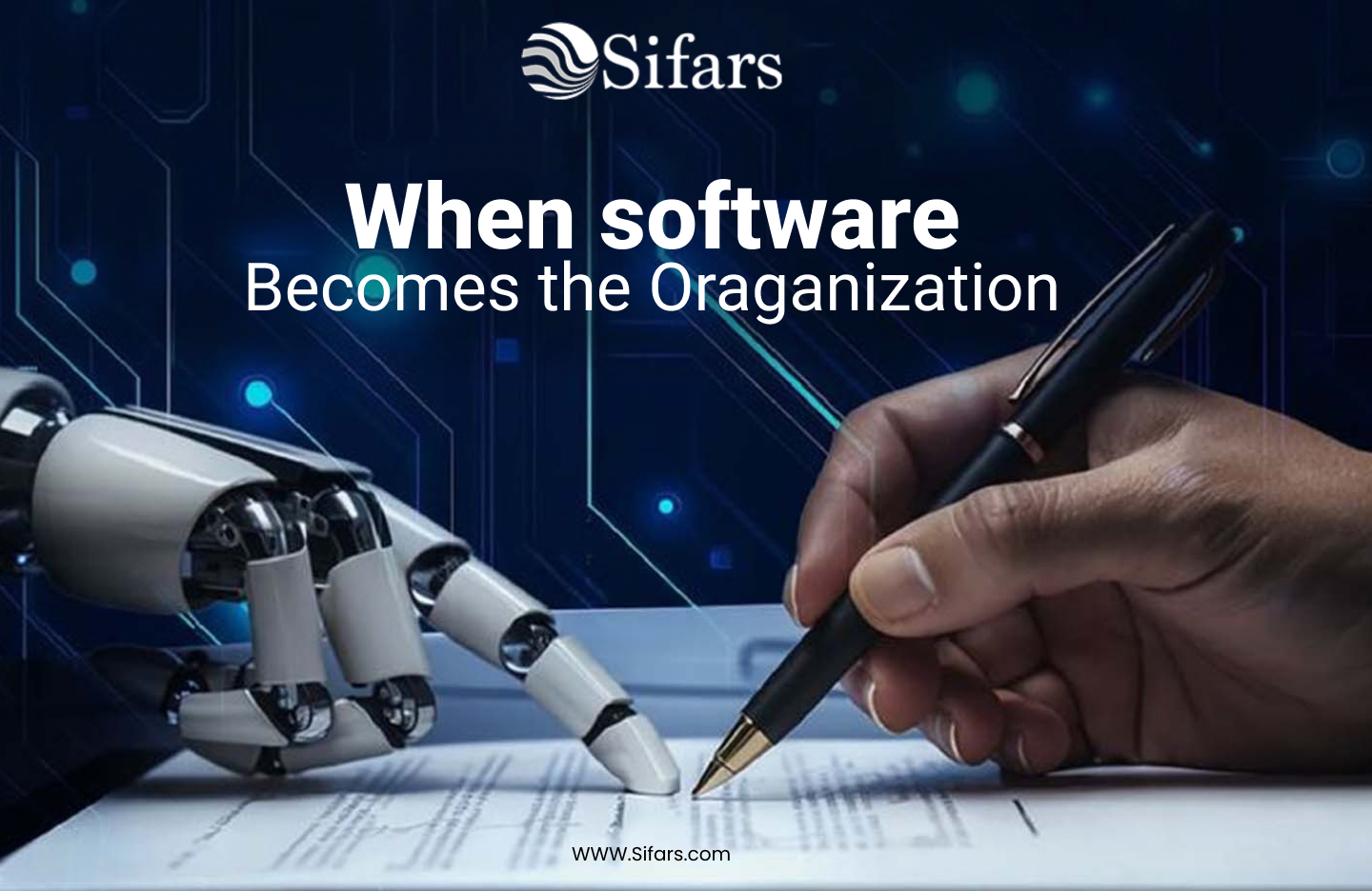 When Software Becomes the Organization